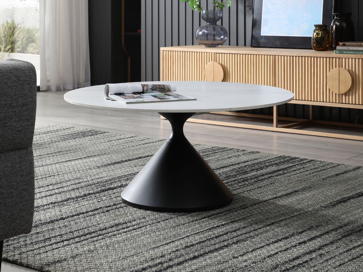 Table basse ronde