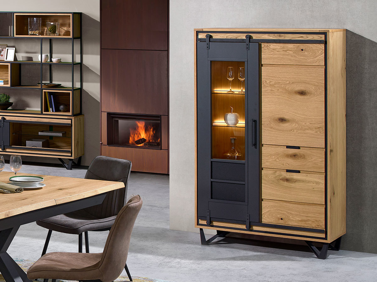 Vitrine 3 portes